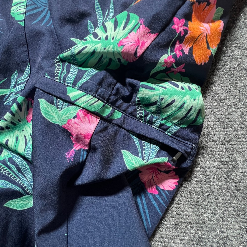 Birdie Bound Mens Tropical Hawaiian Golf Shorts Blue Size 44 Like Loudmouth - Picture 13 of 14